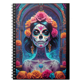 Sugar Skull Art - Omarm de elegantie Notitieboek