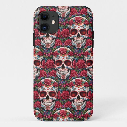Sugar Skull Art - Omarm de Geest Case-Mate iPhone Case (Achterkant)