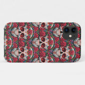 Sugar Skull Art - Omarm de Geest Case-Mate iPhone Case (Achterkant (horizontaal))