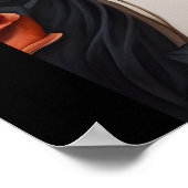 Sugar Skull Art - Omarm Dia de los Muertos Poster (Hoek)