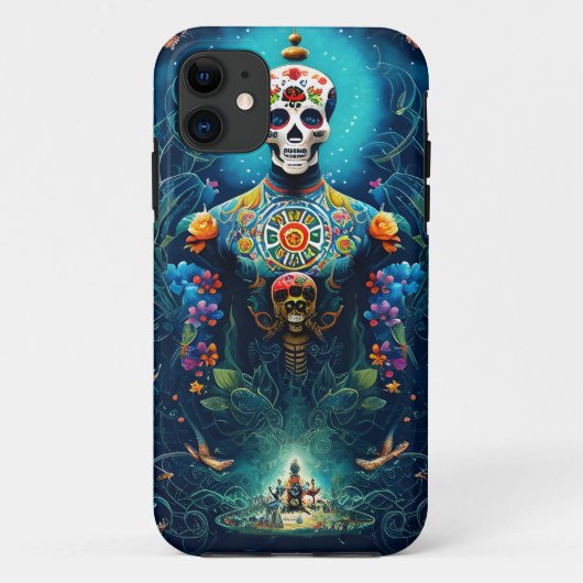 Sugar Skull Art - Ontdek de schoonheid Case-Mate iPhone Case (Achterkant)