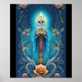 Sugar Skull Art - Ontketen de Geest van Mexico Poster (Voorkant)