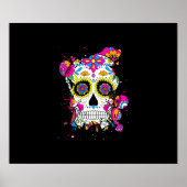 Sugar Skull Art Poster (Voorkant)