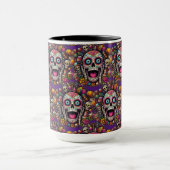 Sugar Skull Art - Snoep Skull Surprise Mok (Midden)