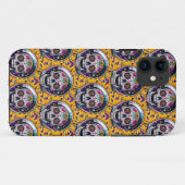 Sugar Skull Art - Sugar Skull Astronaut Case-Mate iPhone Case (Achterkant (horizontaal))