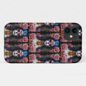 Sugar Skull Art - Traditionele Vrouw Case-Mate iPhone Case (Achterkant (horizontaal))