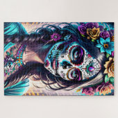 Sugar Skull Art - Urban Elegance Legpuzzel (Horizontaal)