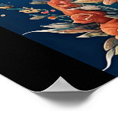 Sugar Skull Art - Vakantie van Dia de los Muertos Poster (Hoek)