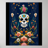 Sugar Skull Art - Vier traditie Poster (Voorkant)