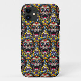 Sugar Skull Art - Voel je opgevoerd Case-Mate iPhone Case