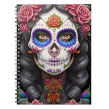 Sugar Skull Art - Vrouw in Sugar Skull Make-up