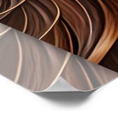 Sugar Skull Art - Vrouw in Sugar Skull Make-up Poster (Hoek)