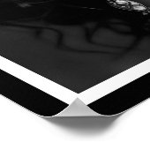 Sugar Skull Black and White  Poster (Hoek)