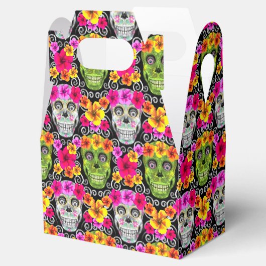Sugar Skull box Bedankdoosjes (Geopend)