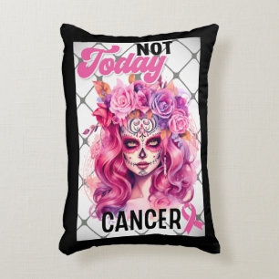 Sugar Skull Breast Cancer Awareness Sierkussen Accent Kussen