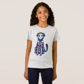 Sugar Skull Calavera Hond IV T-shirt (Voorkant volledig)