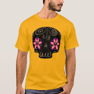 Sugar Skull Calaverita Dag van de Doden T-shirt