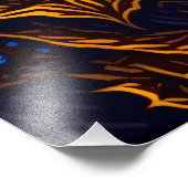 Sugar Skull Catrina Foto Afdruk (Hoek)