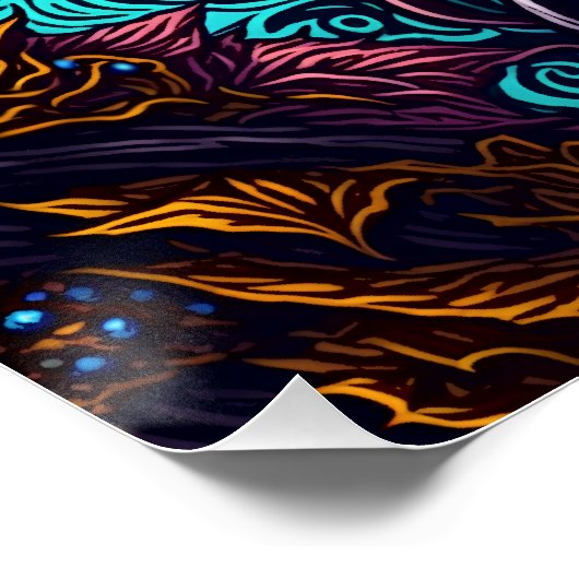 Sugar Skull Catrina Perfect Poster (Hoek)