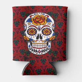 Sugar Skull Cinco de Mayo Personalize Jouw naam Blikjeskoeler
