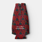 Sugar Skull Cinco de Mayo Personalize Jouw naam Flesjeskoeler (Achterkant)