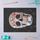 Sugar Skull Colorful Pop Art Balloons Design Tissuepapier (Craft)
