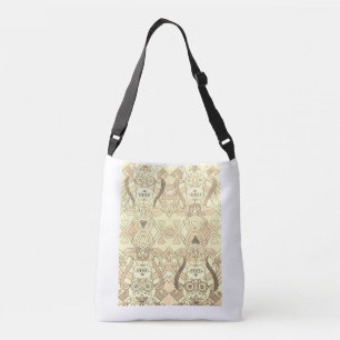 Sugar Skull Cross Body Handtas