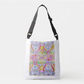Sugar Skull Cross Body Handtas (Voorkant)