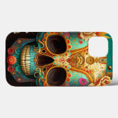 Sugar Skull Day Of The Dead Case-Mate iPhone Case (Achterkant (horizontaal))
