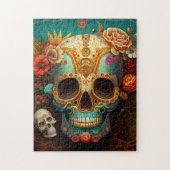 Sugar Skull Day Of The Dead Legpuzzel (Verticaal)