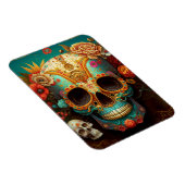 Sugar Skull Day Of The Dead Magneet (Rechterzijde)