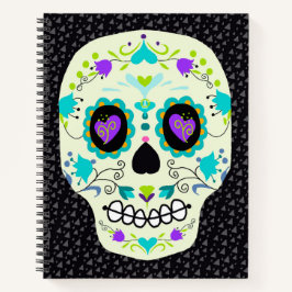 Sugar Skull  Day of the Dead Notebook Notitieboek