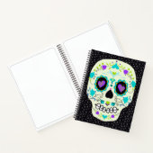 Sugar Skull Day of the Dead Notebook Notitieboek (Binnen)