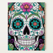 Sugar Skull Day Of The Dead Planner (Achterkant)