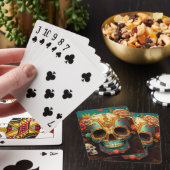 Sugar Skull Day Of The Dead Pokerkaarten (Insitu)