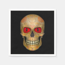 Sugar Skull Dead Voodoo Zombie Cocktail servetten