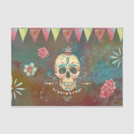 Sugar Skull Decoupage Papier 4 Dia De Los Muertos