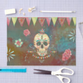Sugar Skull Decoupage Papier 4 Dia De Los Muertos (Craft)