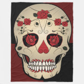 Sugar Skull dekens - Rozen & Lady Bugs (Voorkant)