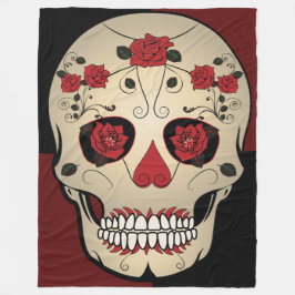 Sugar Skull dekens - Rozen & Lady Bugs