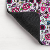 Sugar Skull, Dia de los Muertos #30 Muismat (Hoek)