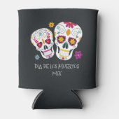 Sugar Skull Dia de los Muertos Blikjeskoeler (Voorkant)