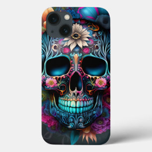 Sugar Skull Dia de los Muertos Cinco de Mayo Case-Mate iPhone Case