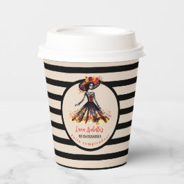 Sugar Skull Dia de los Muertos Dag van de Doden Papieren Bekers