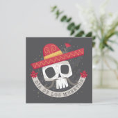 Sugar Skull Dia de los Muertos | feestuitnodiging Kaart (Staand voorkant)