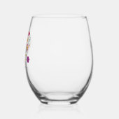 Sugar Skull Dia de los Muertos Wijnglas Zonder Voet (Links)
