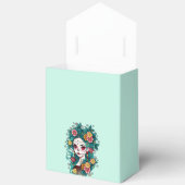 Sugar Skull Dia de Muertos Quinceañera Spaans Bedankdoosjes (Open)