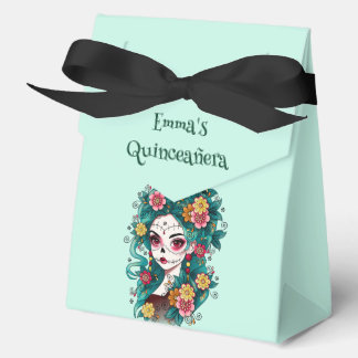 Sugar Skull Dia de Muertos Quinceañera Spaans Bedankdoosjes