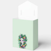 Sugar Skull Dia de Muertos Quinceañera Spaans Bedankdoosjes (Open)