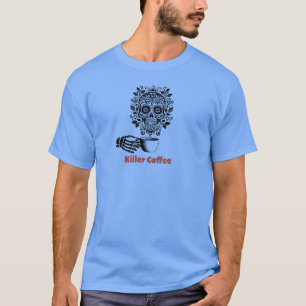 Sugar Skull Drink Koffie T-shirt